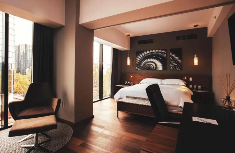 Krystal Grand Suites Insurgentes メキシコシティ エクステリア 写真 A room at the hotel