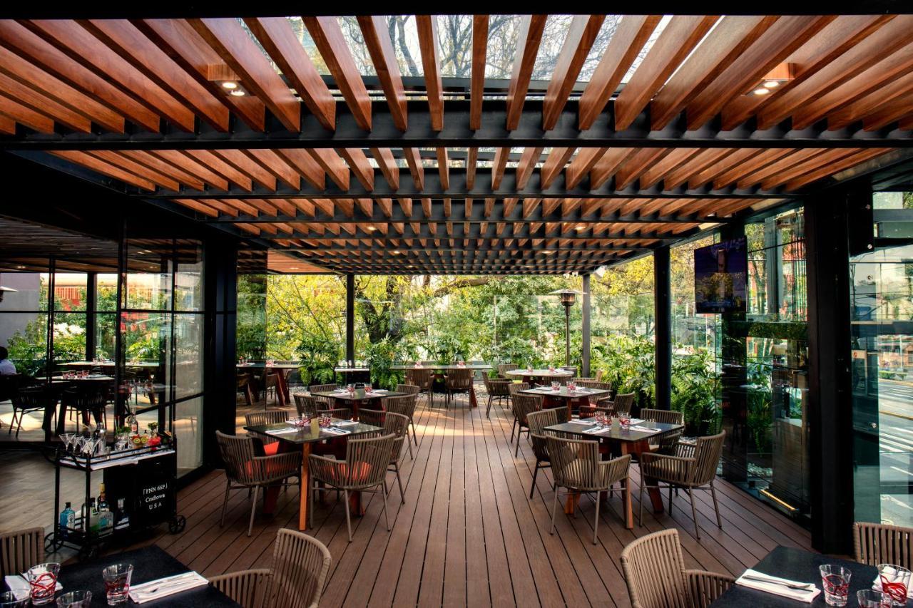 Krystal Grand Suites Insurgentes メキシコシティ エクステリア 写真 Restaurant in the hotel